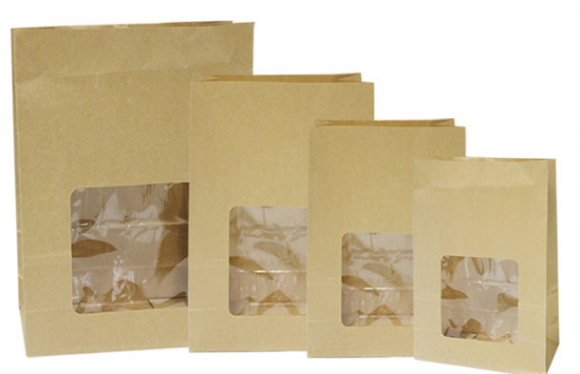 食品級牛皮紙袋 環(huán)?？裳h(huán)包裝牛皮紙